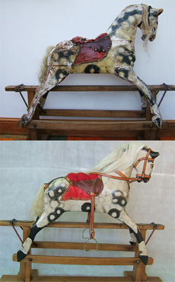 Restoration of rocking horse