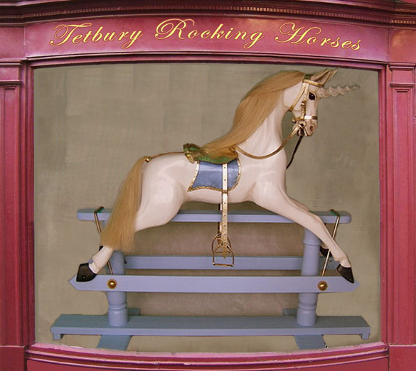 Racking horse toy shop