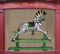 Zebra Rocking Horse